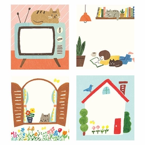 popular automatic Home Sweet Home Memo Pad