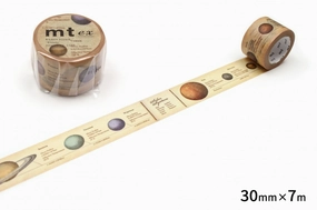 Mt Ex Washi Tape - Solar System trusted organic