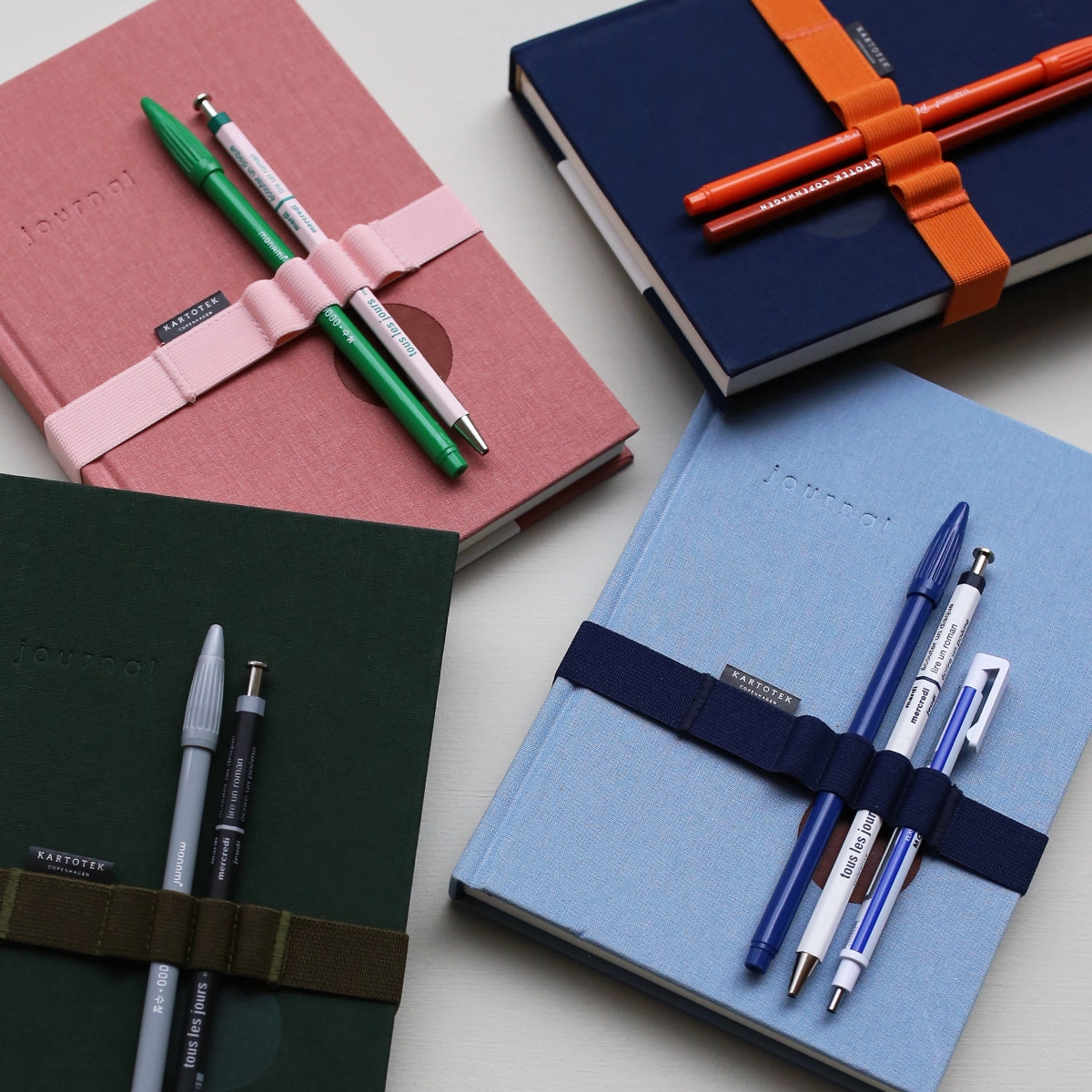 Notebook Pen Strap A5 // Pink economical