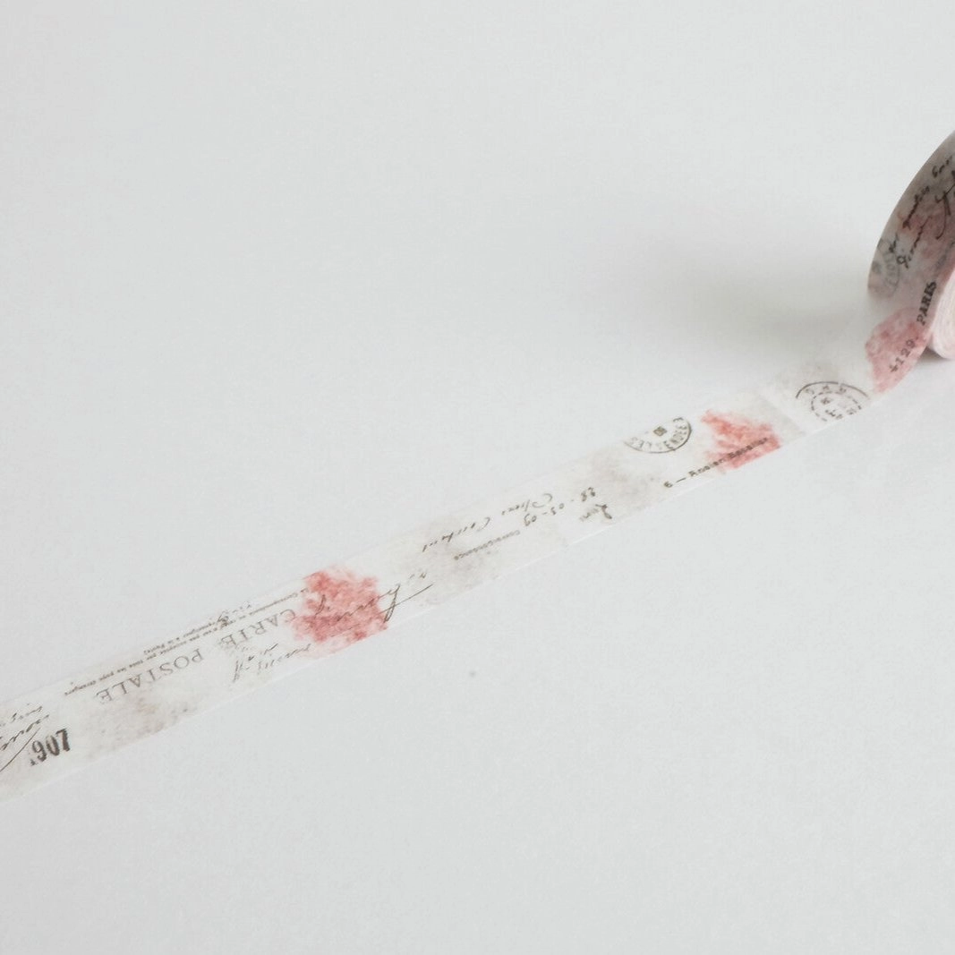flat versatile Postcard Washi Tape