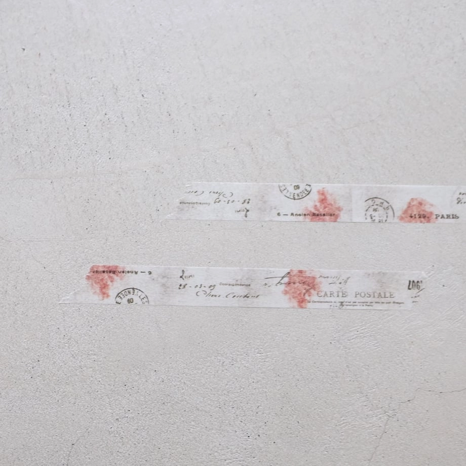 plastic Postcard Washi Tape