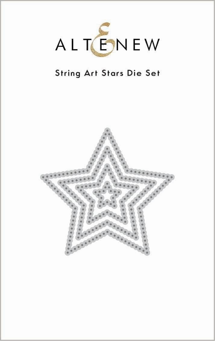 String Art Stars Die Set nonslip pack