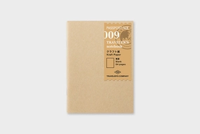 tiny Traveler'S Notebook Passport Size Kraft Paper Notebook