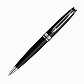 Waterman Expert Matte Black Ballpoint Pen slim heatproof