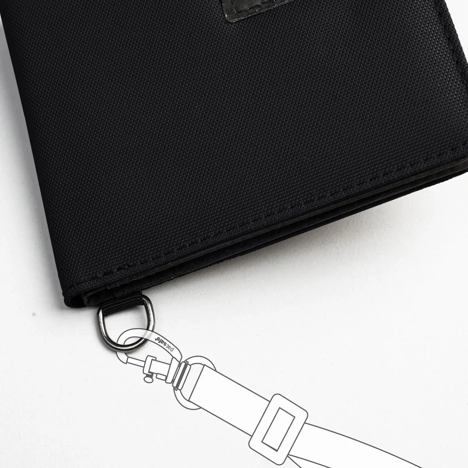 Pacsafe Rfidsafe Brieftasche Bifold Taschen Pacsafe