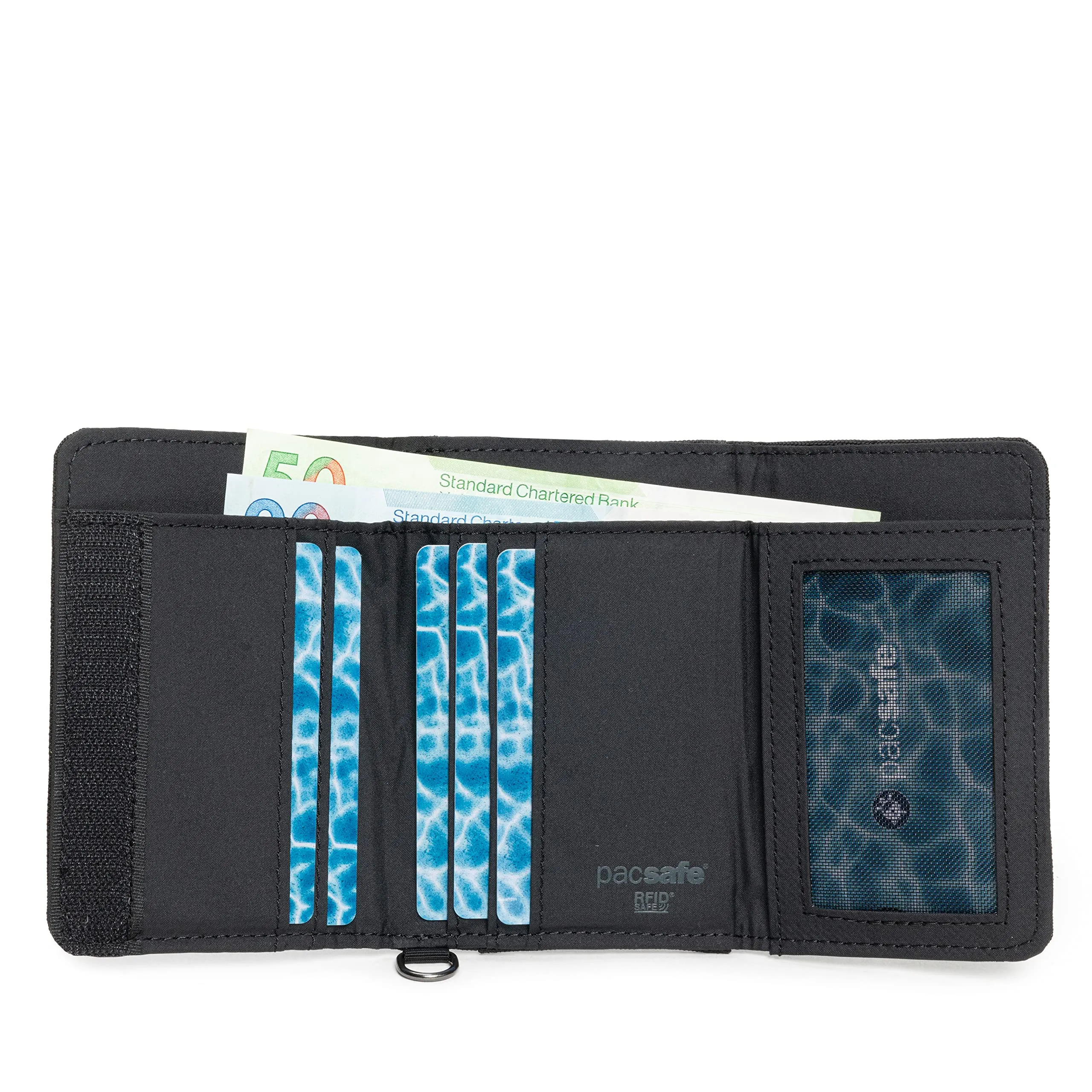 Pacsafe Rfidsafe Drei-Fach-Wallet-Taschen Pacsafe