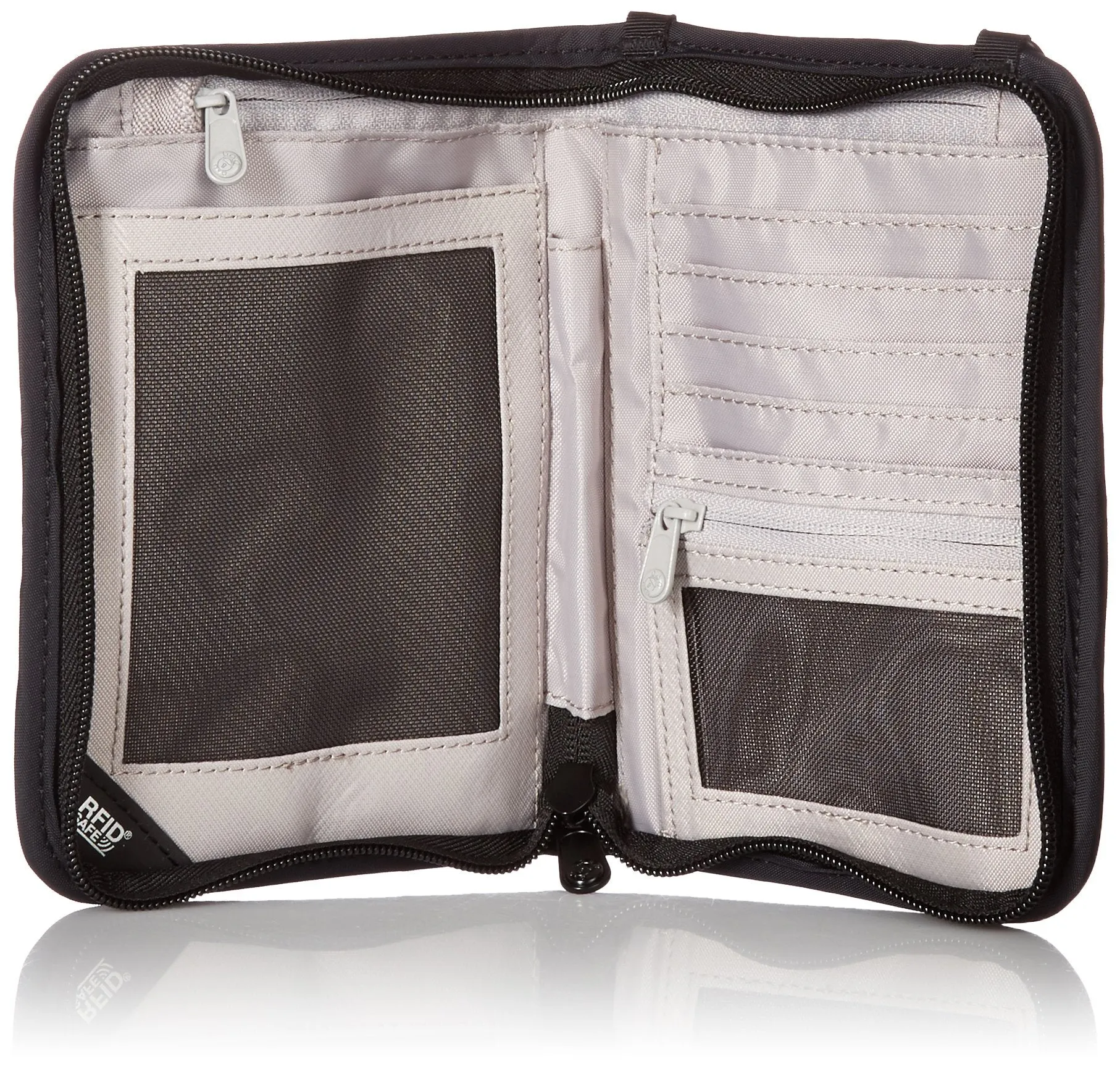 Pacsafe RFIDsafe V150 Diebstahlsicherer RFID-Blocker Kompakt-Organizer Tasche Pacsafe