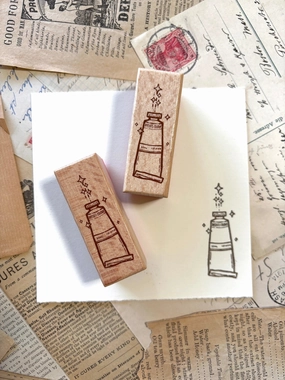 giant antislip Paint Tube Rubber Stamp