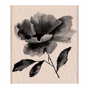 Painted Flower Stamp valuable