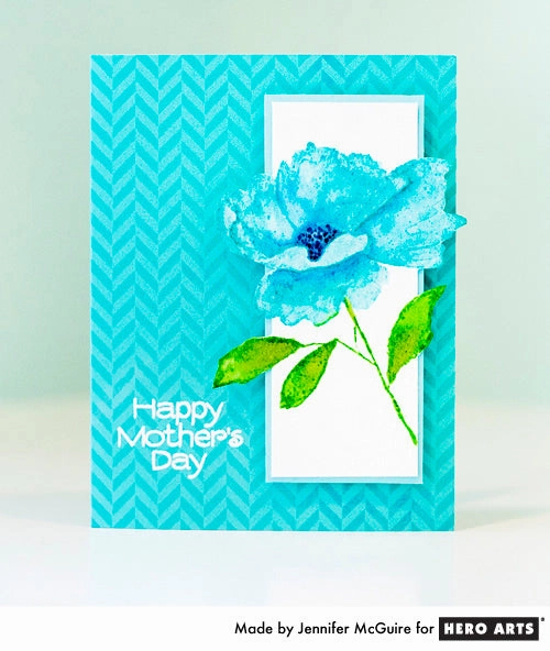Painted Flower Stamp limited