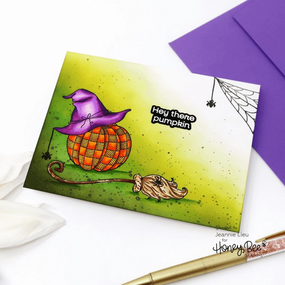 Painted Pumpkins - 4X5 Stamp Set collectible