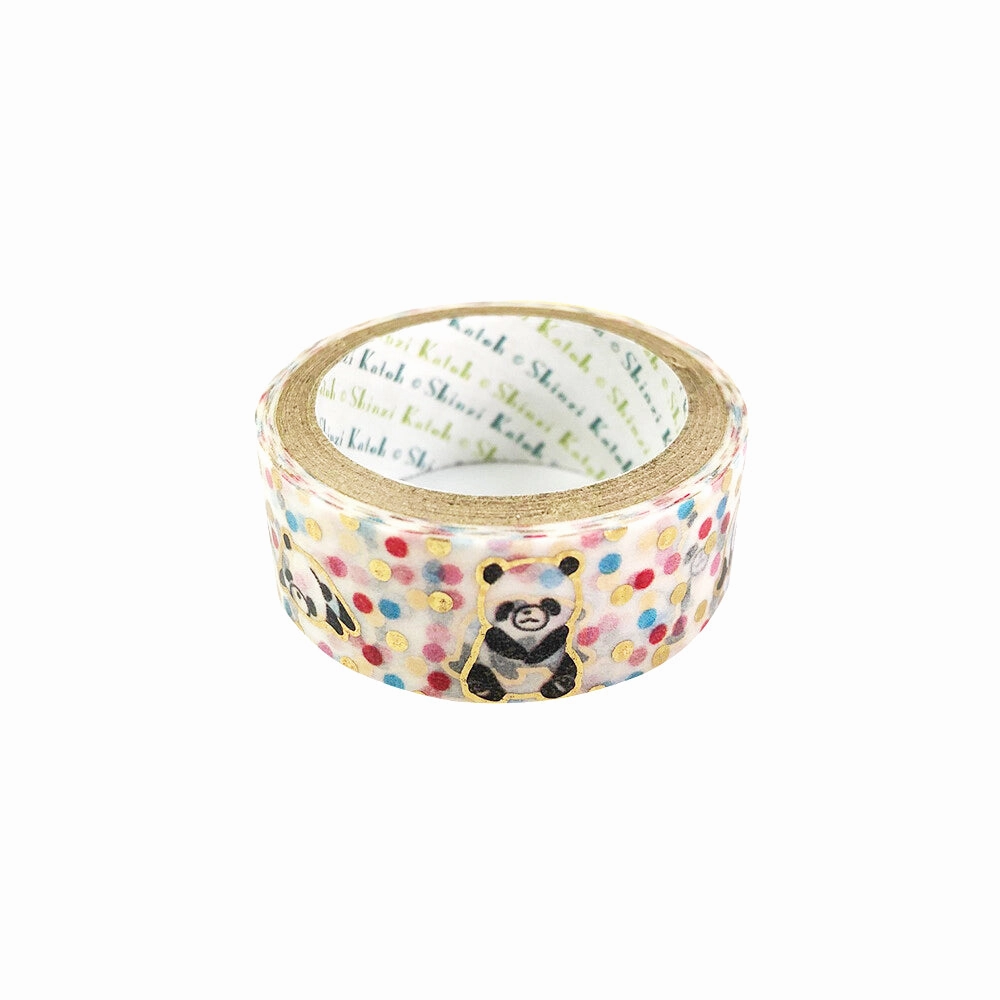 Panda Washi Tape Shinzi Katoh Design locking quality
