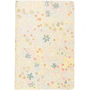 Paper Poetry A5 Notebook In Blue And Yellow - Grid neutral maxi