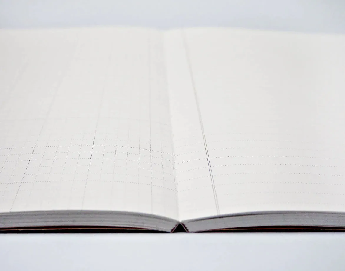 The Completist Lilac Scribble Flower A5 Flat Lay Notebook - Blank, Grid And Lined automatic