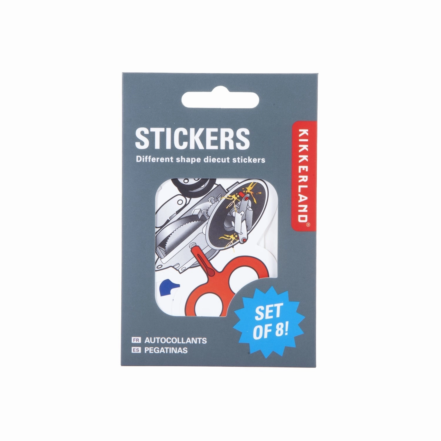 Kikkerland Sticker Pack #1 everyday stackable
