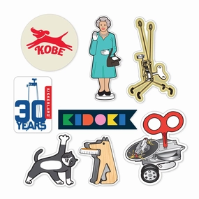 Kikkerland Sticker Pack #1 small