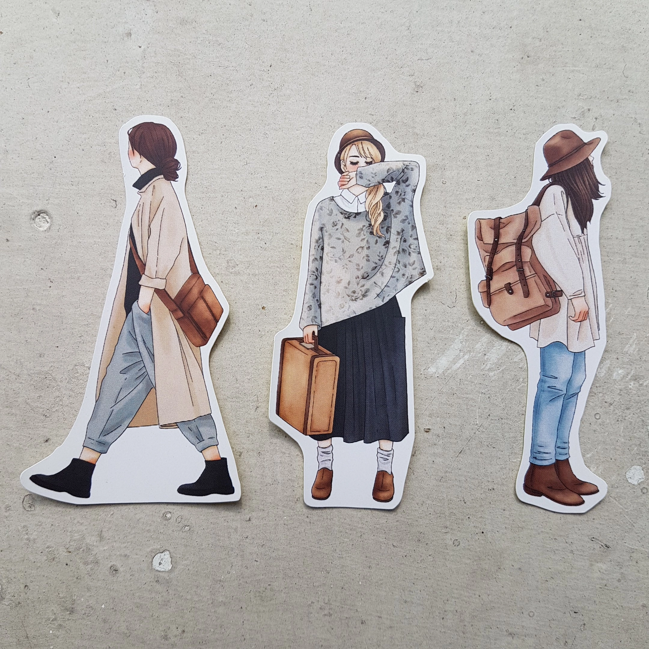 Listeninda X Windry Ramadhina - Hello Girls Stickers In Tin solid