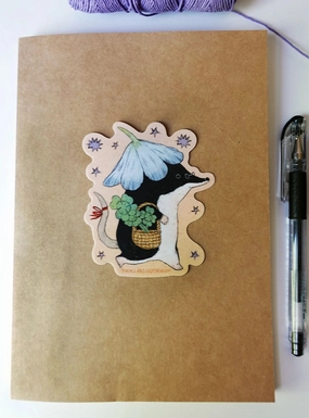 Marika Paz Vinyl Sticker - Lucky Shrew valuable
