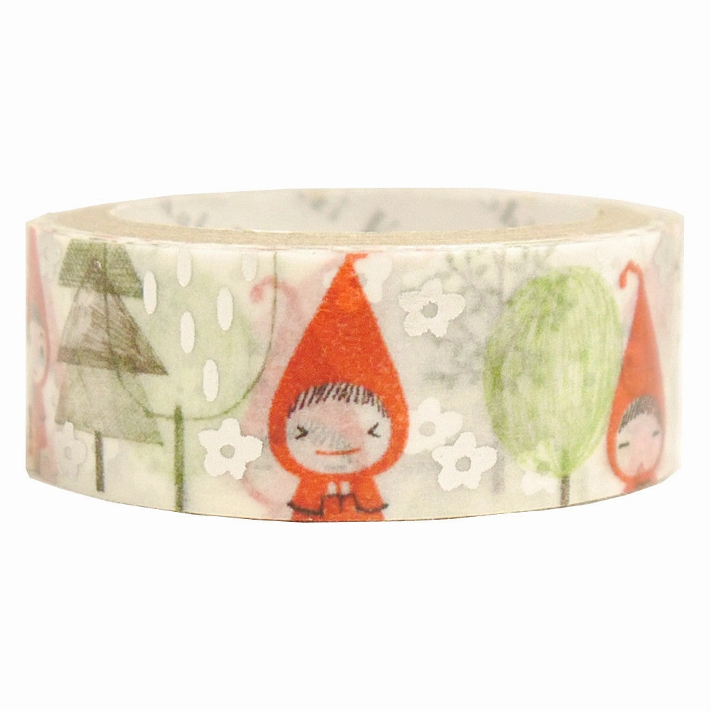 Red Riding Hood Foil Washi Tape ? Shinzi Katoh Design mini