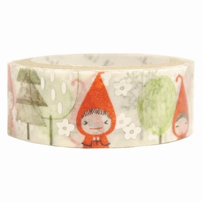 Red Riding Hood Foil Washi Tape ? Shinzi Katoh Design mini
