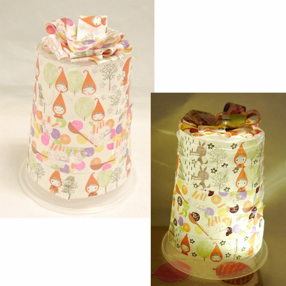 Red Riding Hood Foil Washi Tape ? Shinzi Katoh Design metal