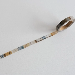 square Yohaku Slim Washi Tape - Style
