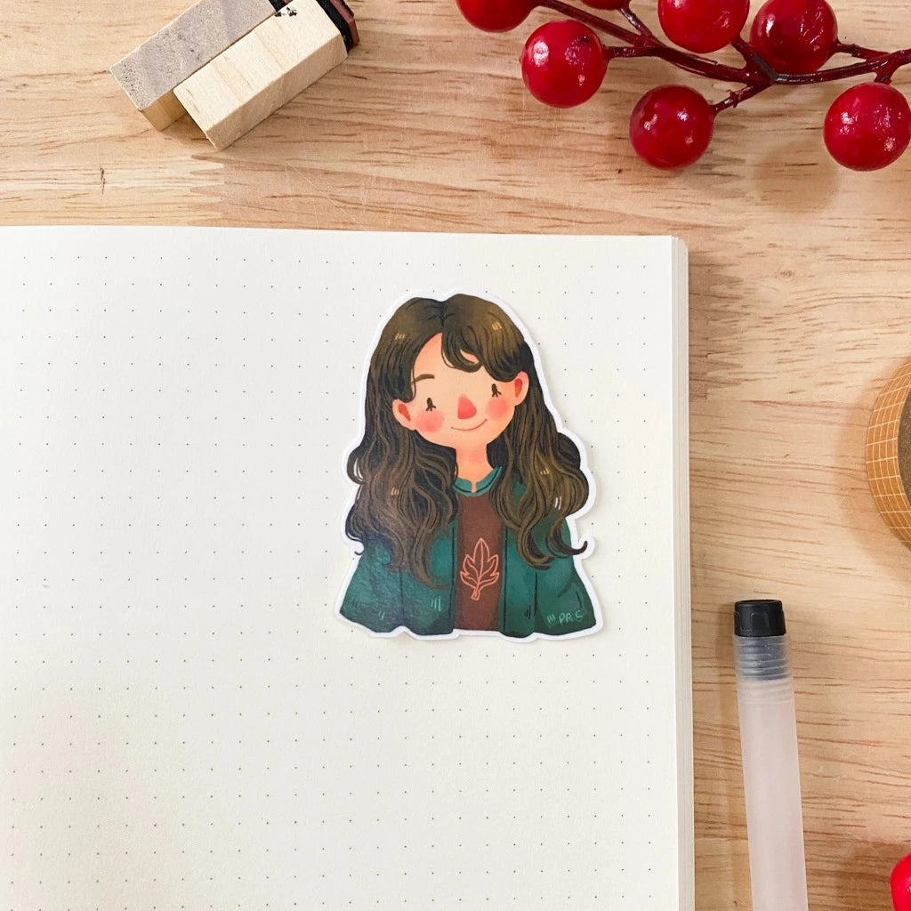 Paperaicashop Casual Autumn Maica Vinyl Sticker tiny latest
