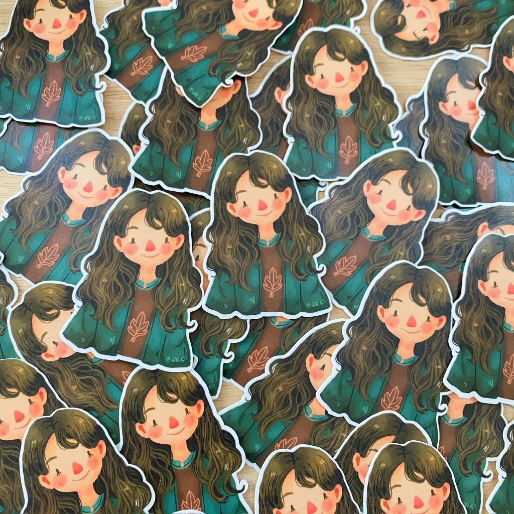 biodegradable ceramic Paperaicashop Casual Autumn Maica Vinyl Sticker