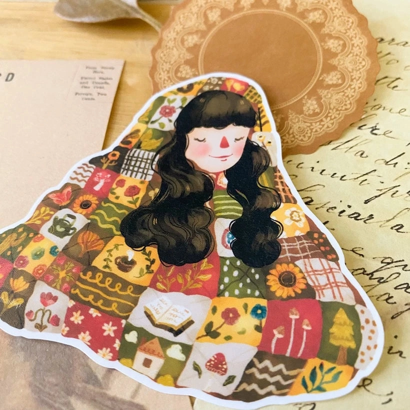 lasting valuable Paperaicashop Cozy Living Vinyl Sticker