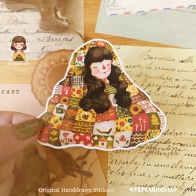 Paperaicashop Cozy Living Vinyl Sticker bamboo