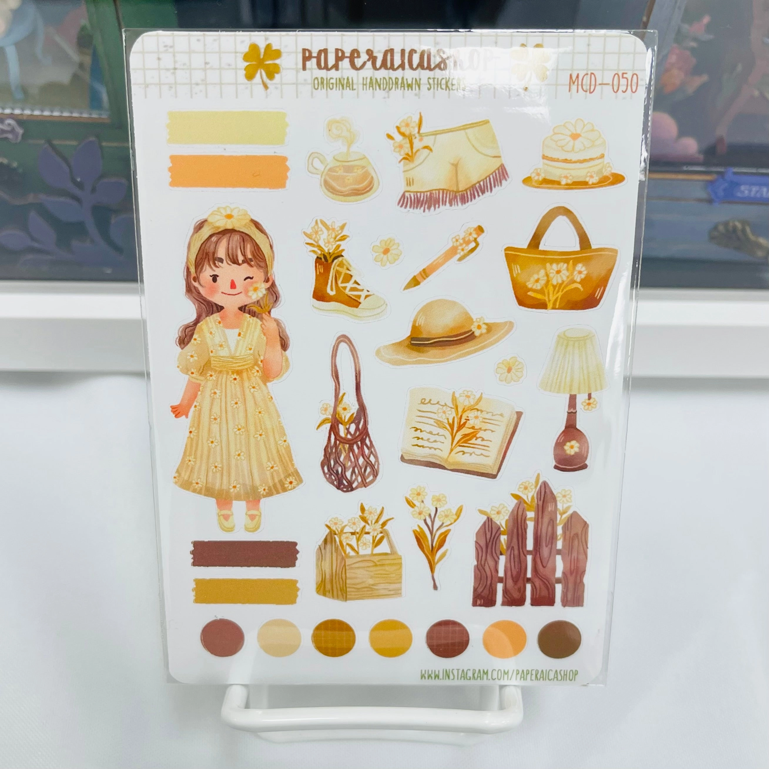 Paperaicashop Daisycore Planner Sticker rugged