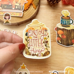 basic Paperaicashop Enjoy The Little Things Vinyl Sticker