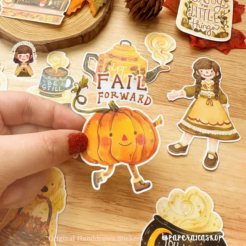 Paperaicashop Fail Forward Vinyl Sticker deluxe trendy
