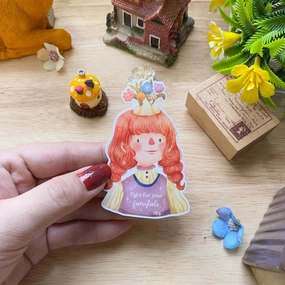 Paperaicashop Fight For Your Fairytale Vinyl Sticker plastic sturdy