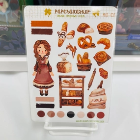 Paperaicashop French Baker Planner Sticker eco