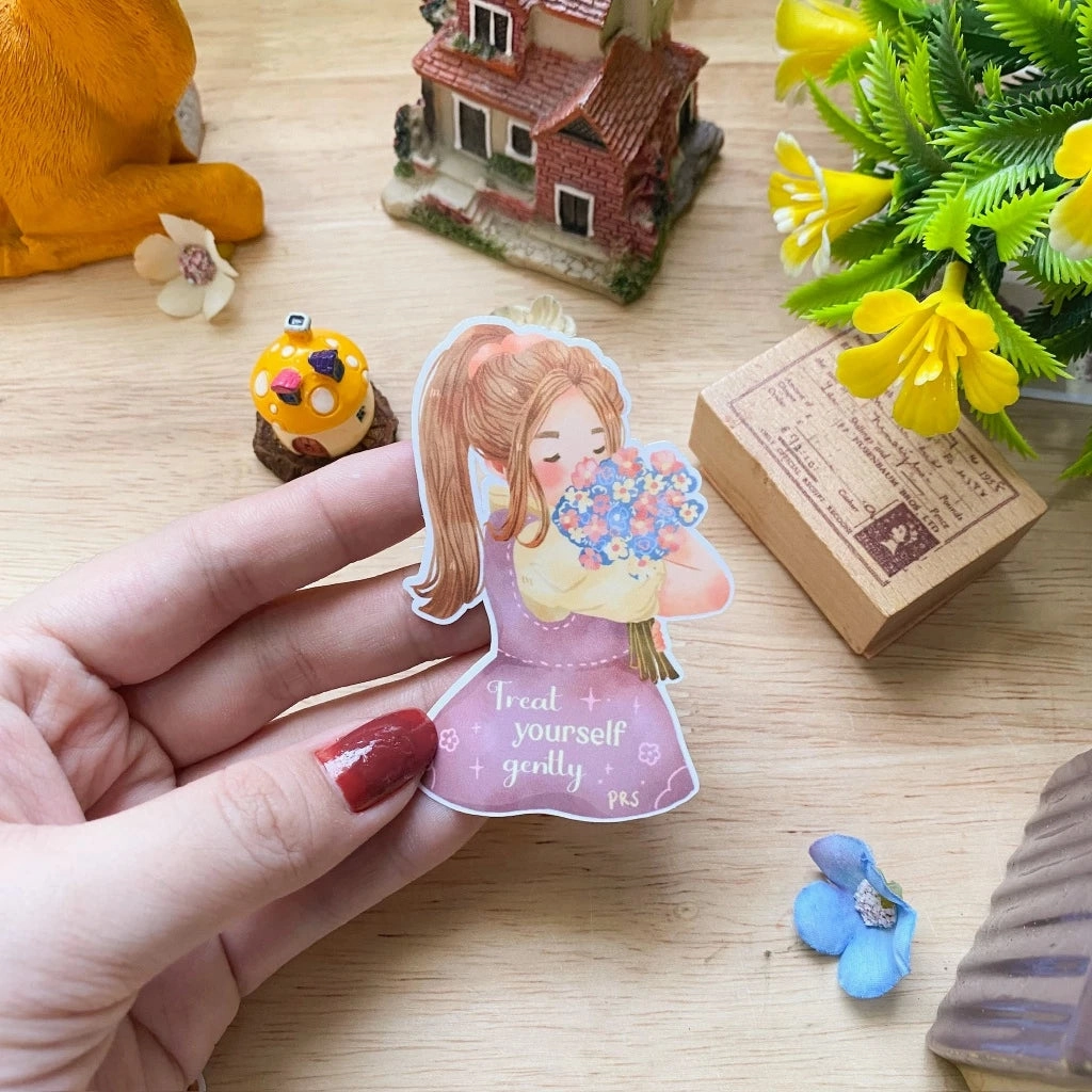 Paperaicashop Gentle Spring Vinyl Sticker short