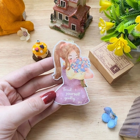 Paperaicashop Gentle Spring Vinyl Sticker short