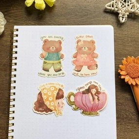 wrapped Paperaicashop Hopeful Spring Sticker Pack