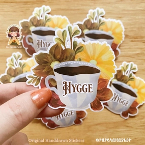 Paperaicashop Hygge Vinyl Sticker reliable