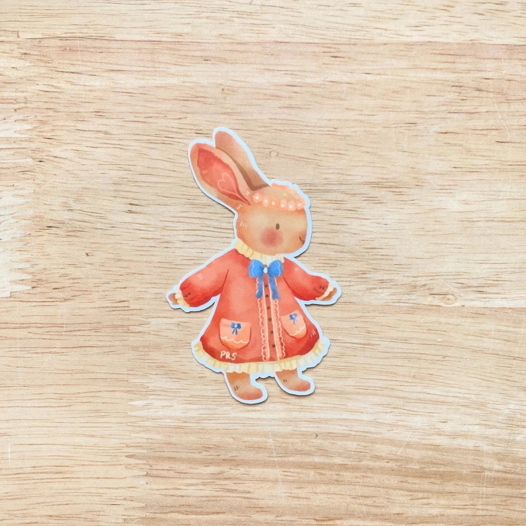 kit plastic Paperaicashop Little Miss Bunny Vinyl Sticker