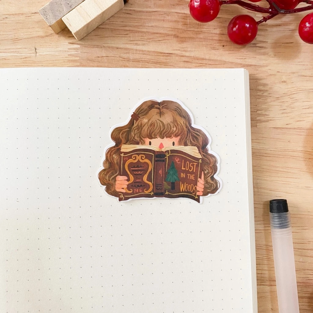 Paperaicashop Lost In The Woods Vinyl Sticker small