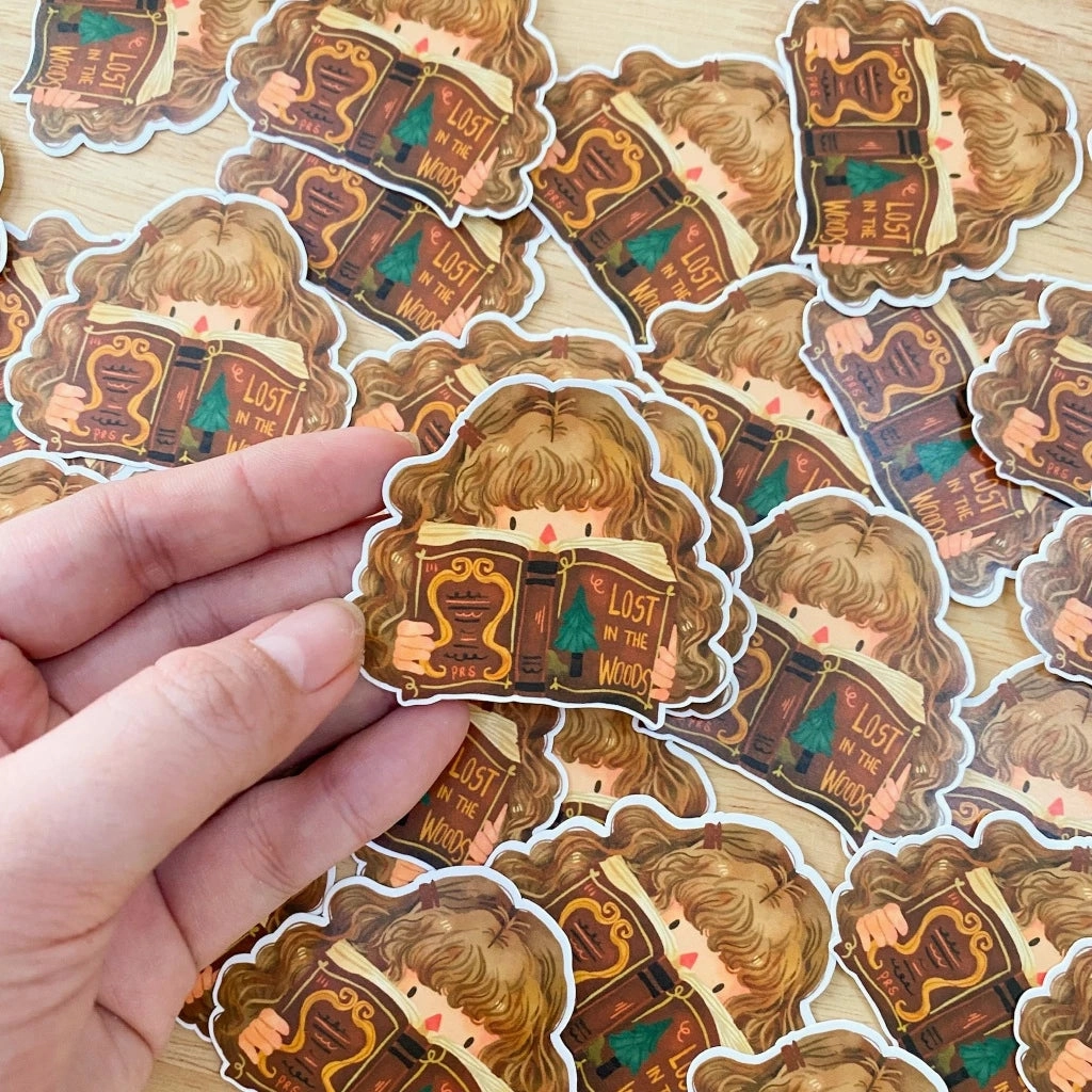 Paperaicashop Lost In The Woods Vinyl Sticker elegant