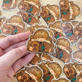 Paperaicashop Lost In The Woods Vinyl Sticker elegant