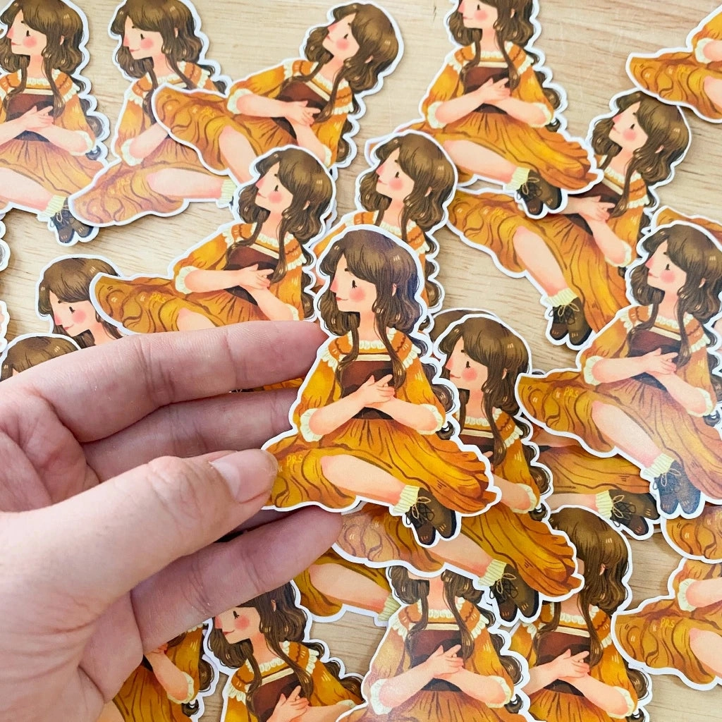 collapsible cool Paperaicashop Love Your Story Vinyl Sticker