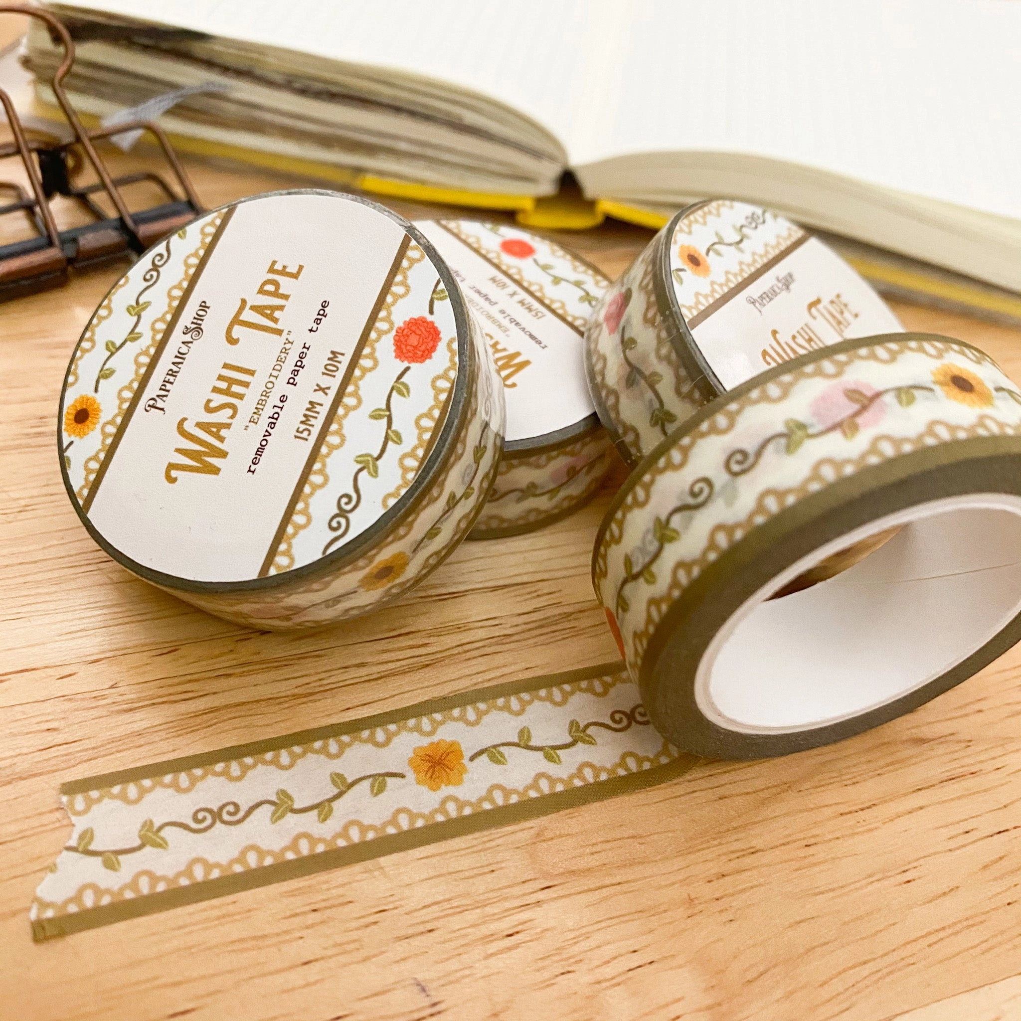 Paperaicashop Washi Tape - Embroidery mini bestselling
