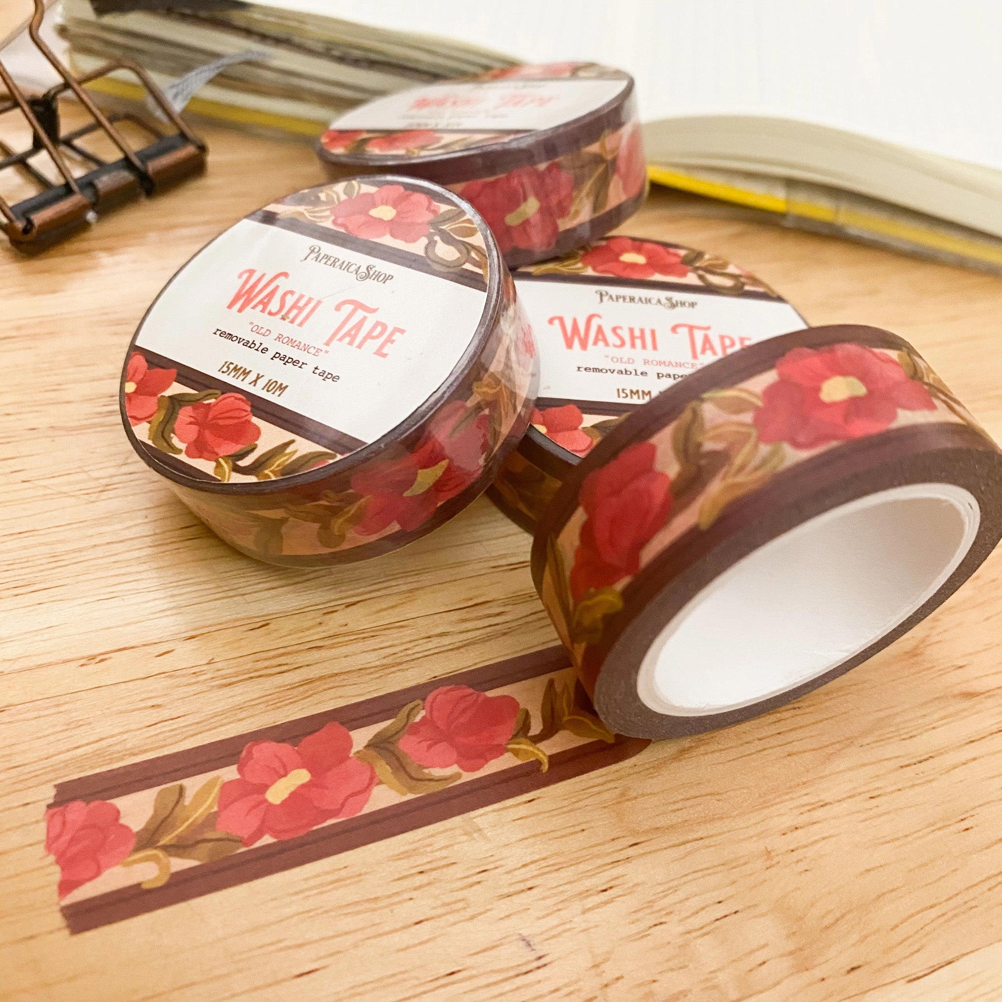 flexible Paperaicashop Washi Tape - Old Romance