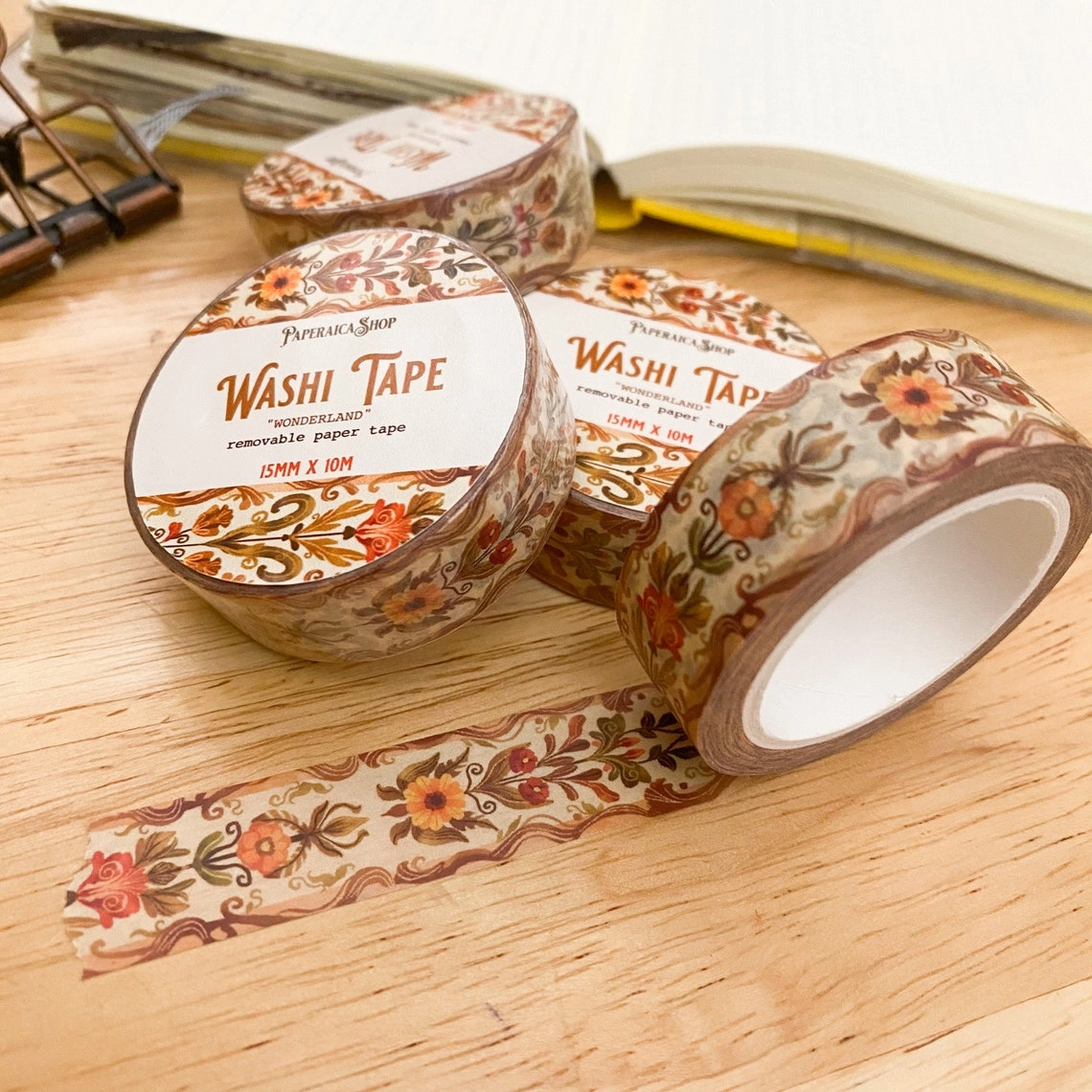 Paperaicashop Wonderland Washi Tape maxi quality