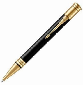Parker Duofold Classic Black Gt Ballpoint Pen classic