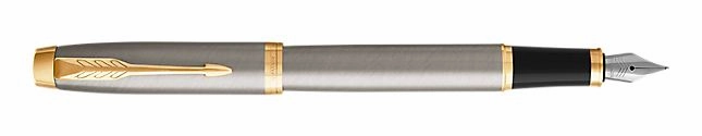 wholesale solid Parker Im Brushed Metal Gt Fountain Pen