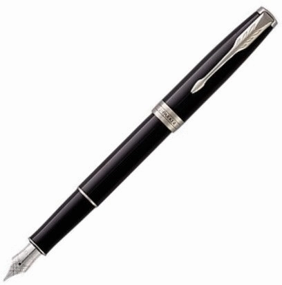 Parker Sonnet Black Lacquer Ct Fountain Pen deluxe